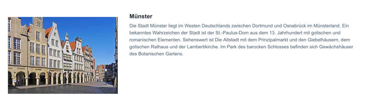 Münster Betriebsrat Schulungen von BIS 